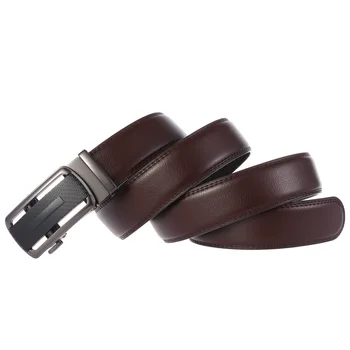 Automatic Buckle Men Belt Genuine Leather High Quality Belt Male Luxury Designer Strap Waistband Fashion New Apparel Accessories 6