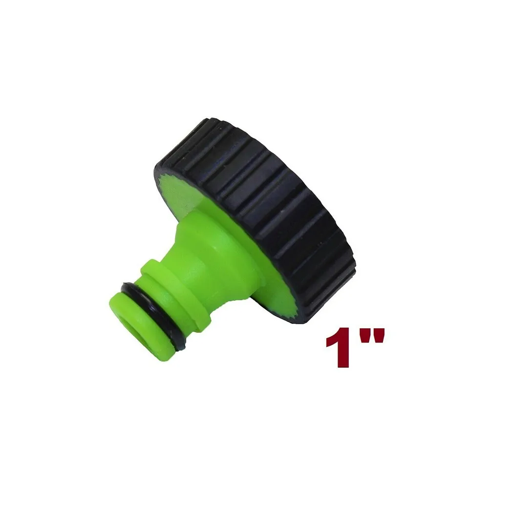 

ABS+TPR Mixer Tap Adaptor Connector Hose Pipe Reducer Screw Tap Threaded 1