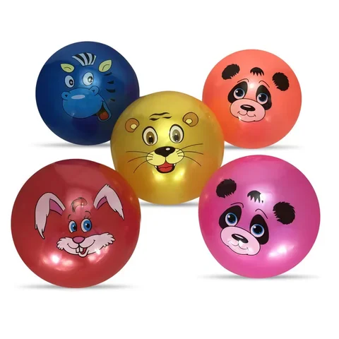 Экологичные детские надувные игрушки, 22 см, футбольный мяч сплошного цвета для помещений и улицы, попрыгающие мячи, мультяшная детская игрушка, оптовая продажа