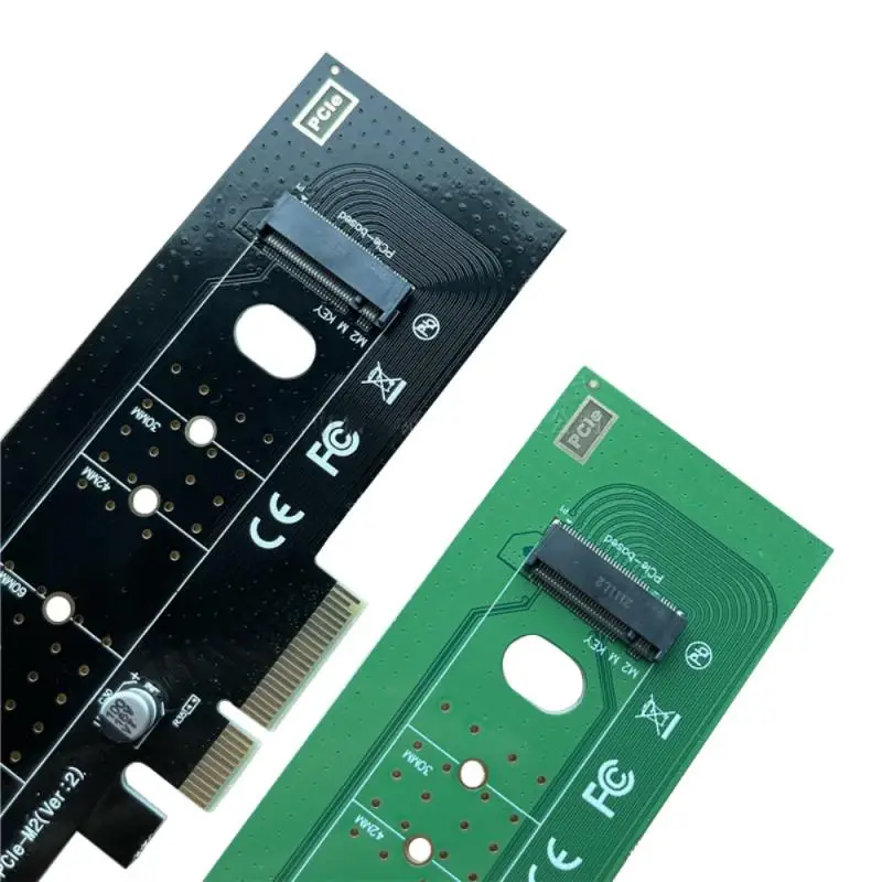 

M.2 NVME SSD To PCI-E 3.0x4 Solid State Drive Adapter Card X16 2280 22110 Expansion Card