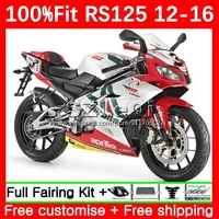 factory red injection body for aprilia rsv125 r rs 125 rs4 rs125 12 13 14 15 16 rs 125 2012 2013 2014 2015 2016 fairing 14lq 0