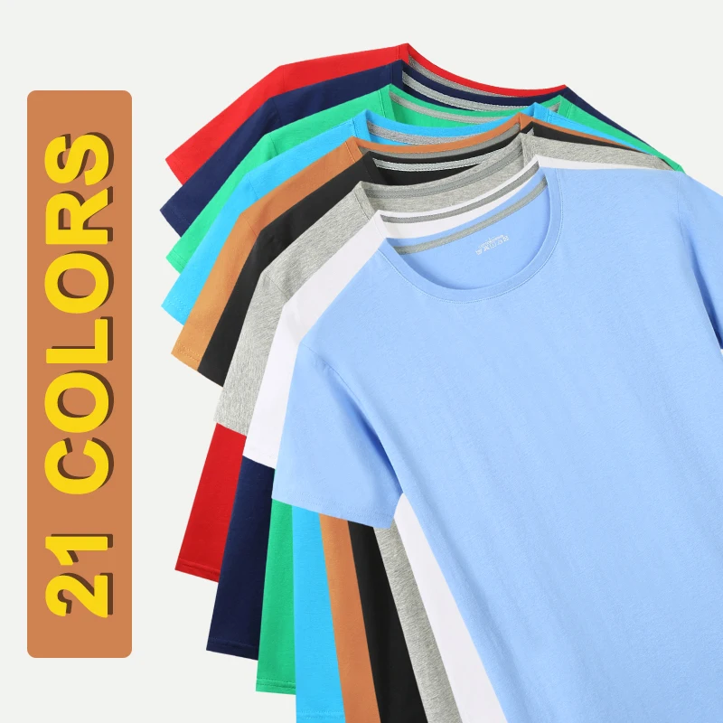 

Bulk Free Ship T-Shirts Men Women 100% Cotton Tees Solid Plain Brand Male N89 Female Basic Tshirts Slim Fit Tee Shirt Boy Girl