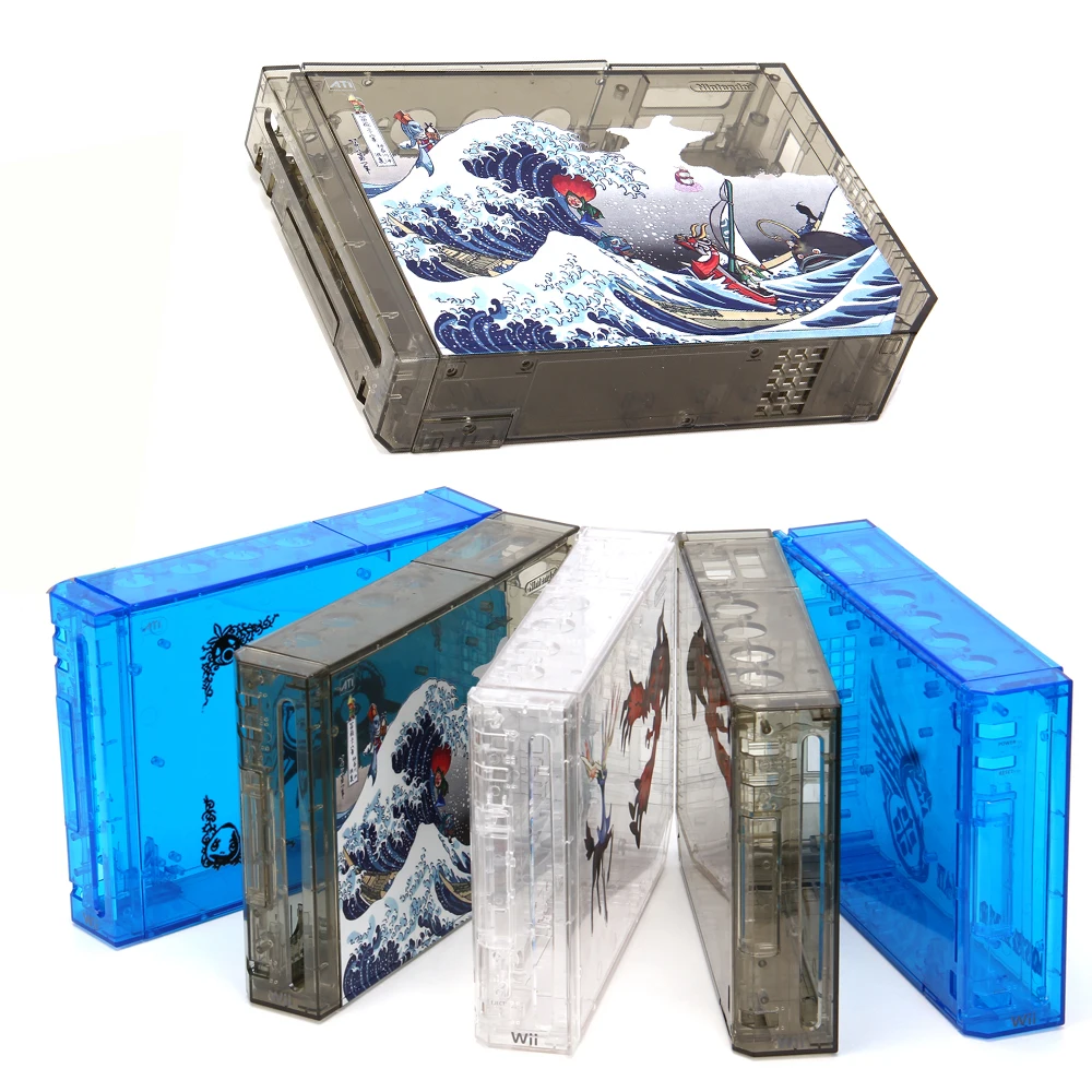 Защитный чехол для консоли wii Nintendo сменный корпус с полными розничными деталями |