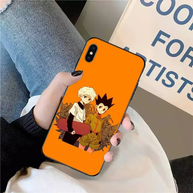 

Anime Hunter x Hunters Phone Cases for iPhone 11 12 pro XS MAX 8 7 6 6S Plus X 5S SE 2020 XR mini