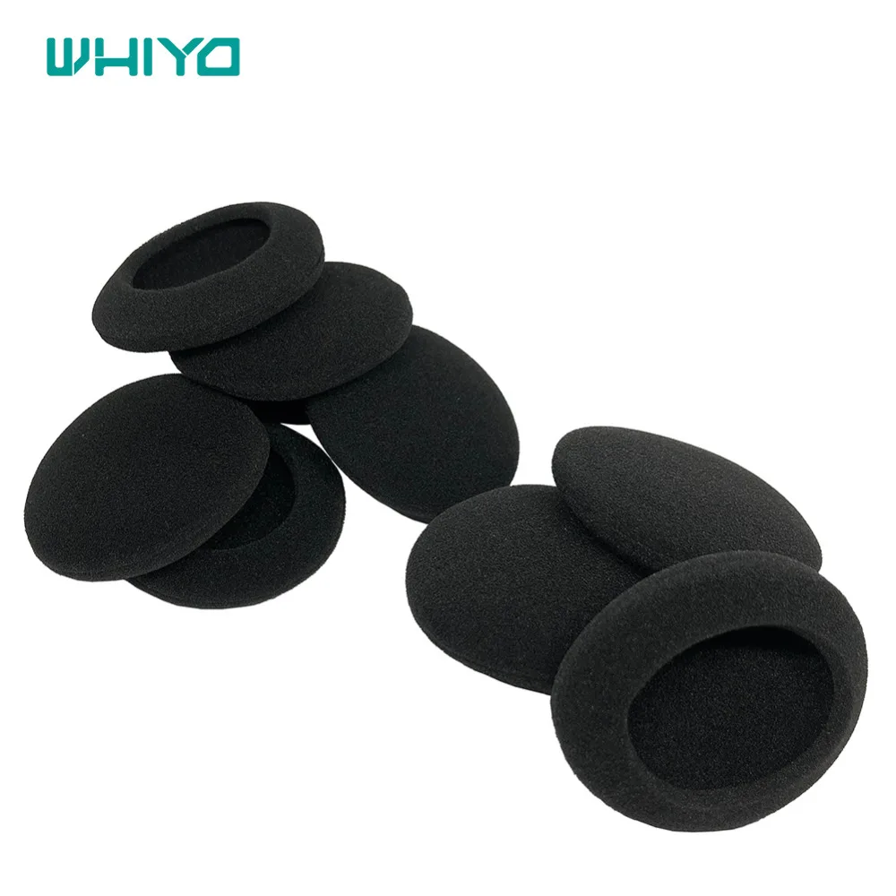 Whiyo 5 Pairs of Ear Pads Cushion Cover Earpads Replacement for Logitech PC960 Stereo Headset USB Headphones