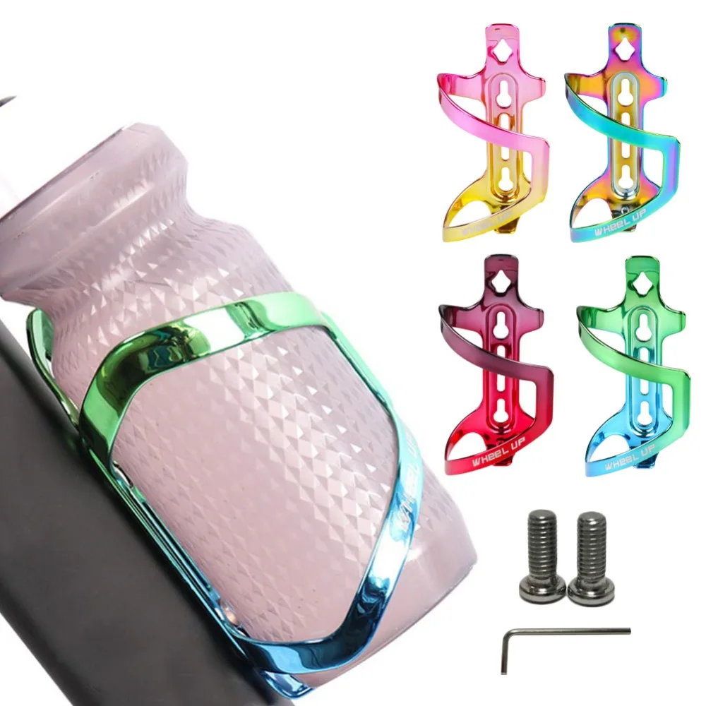 Яркая яркая Радужная бутылочка для воды из алюминиевого сплава горного и