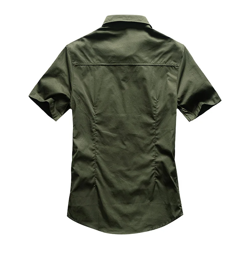 

New Single Breasted 100% Cotton Men's Shirt Japanese Fashion Pure Color Embroidery Men's Summer Shirt Slim Fit Men's Shirt 5XL
