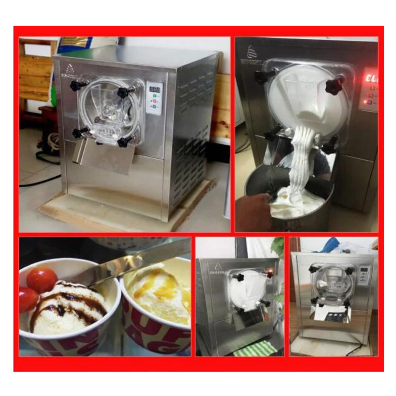 Продажа машины для мороженого 1400W машина Коммерческая Машина твердого