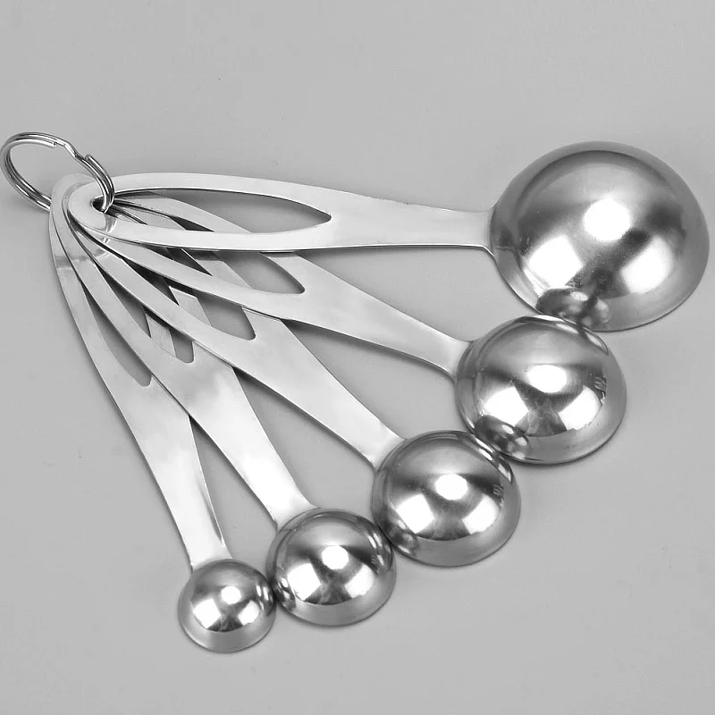 5 шт./компл. мерные ложки из нержавеющей стали чашки полезный кухонный инструмент