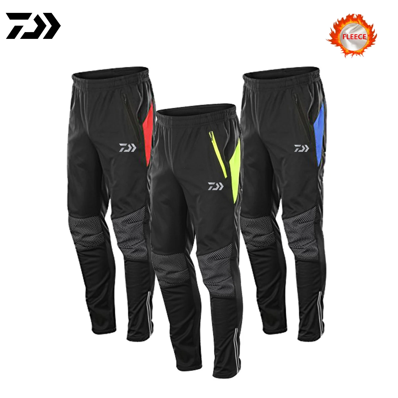 Daiwa флисовые плотные теплые штаны рыболовные мужские зимние на природе Рыбалка