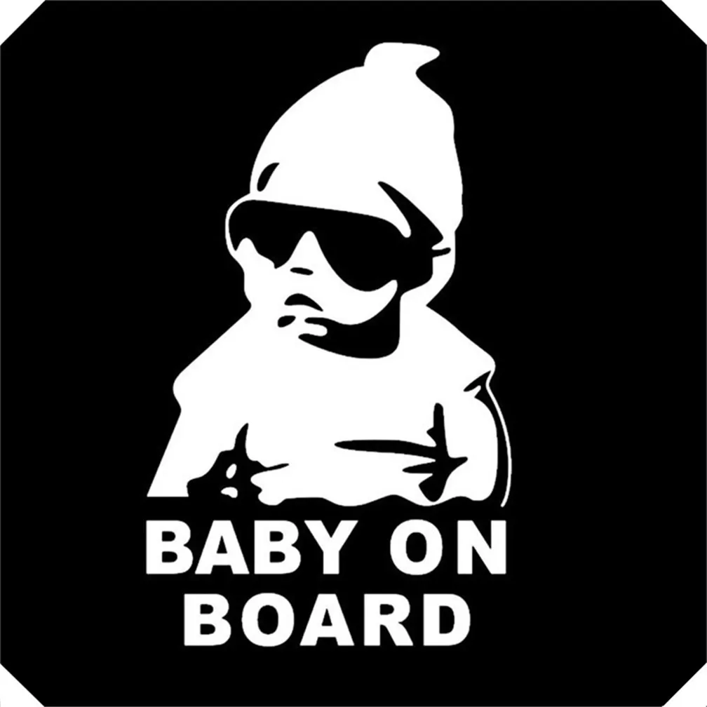 

car Stickers Rear Reflective Sunglasses Child for Renault Kwid Espace Kangoo Alaskan Trezor Fluence Alpine