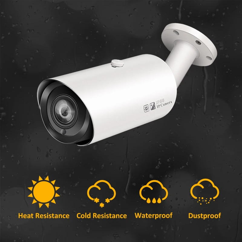 IP-камера Anpviz 4K 8 Мп POE 4-кратный оптический зум с аудио | Безопасность и защита