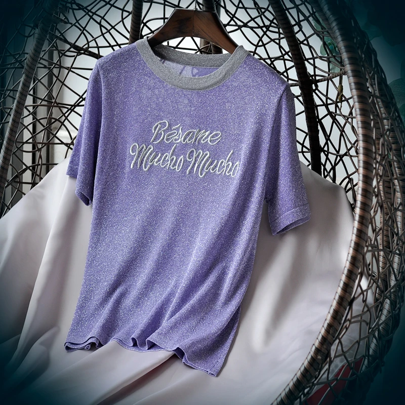 2021 Корейская летняя Милая футболка с буквенным принтом женская Harajuku коротким