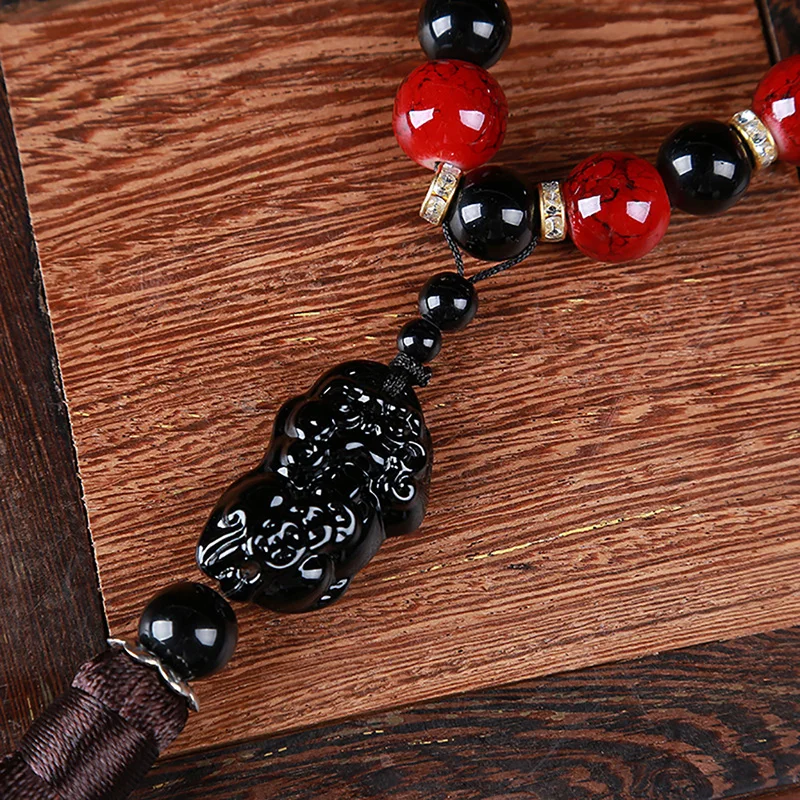 Автомобильные украшения смелые солдаты бусина авто интерьер зеркало заднего