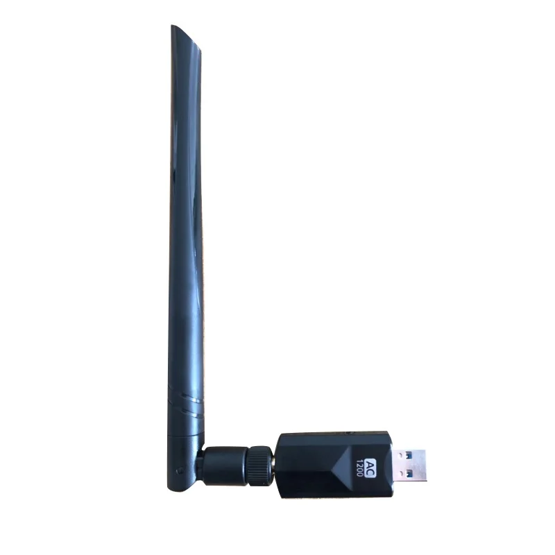 usb 3 0 1200mbps wifi adapter dual band 5ghz 2 4ghz 802 11ac rtl8812bu wifi antenna dongle network card for laptop desktop free global shipping