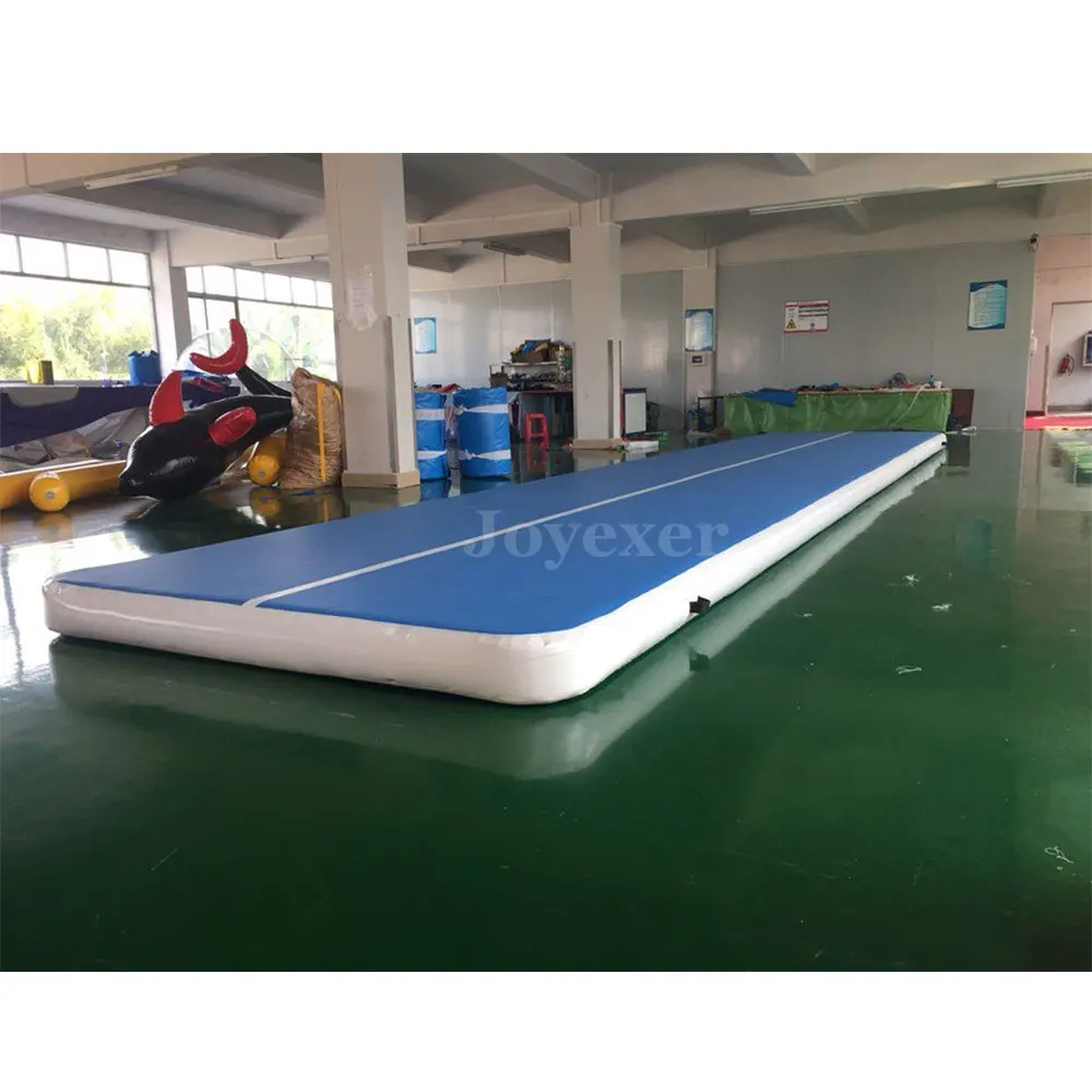 Pаспродажа 8x2x0,2 м надувная воздушная дорожка, пол для домашней гимнастики, Акробатический Йога, домашний тренажерный зал, коврики для упражнений Купить 8x2x0,2 м надувная воздушная дорожка, пол для домашней гимнастики, Акробатический Йога, домашний тренажерный зал, коврики для упражнений