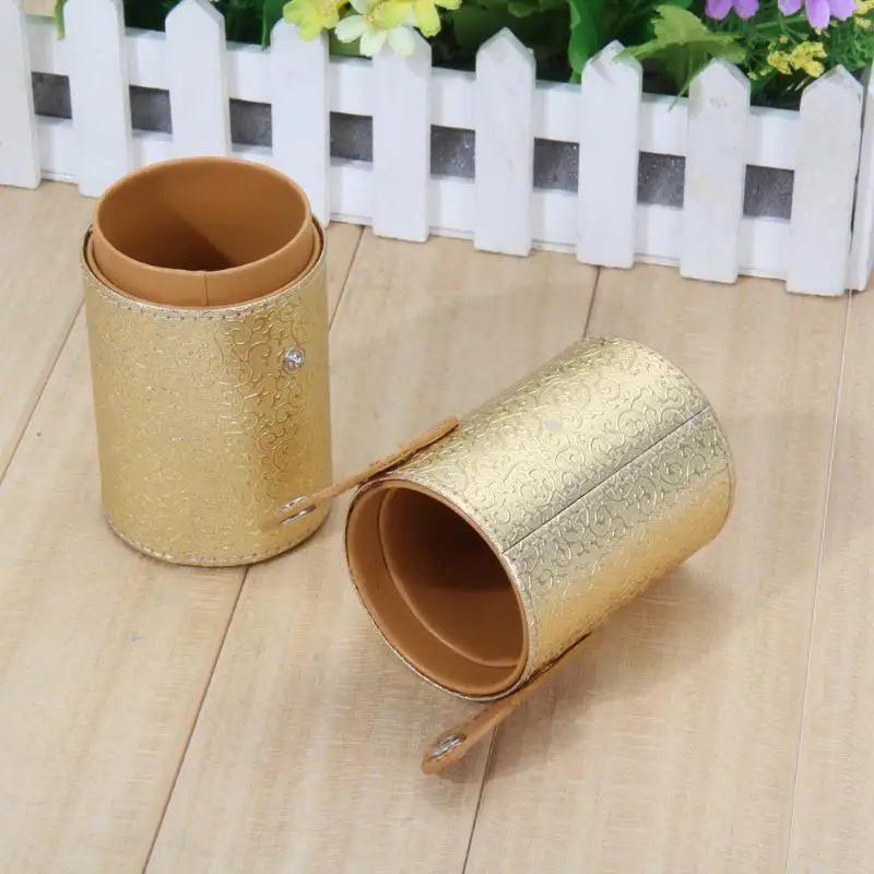 Из искусственной кожи путешествия кисти для макияжа подставка ручек хранения