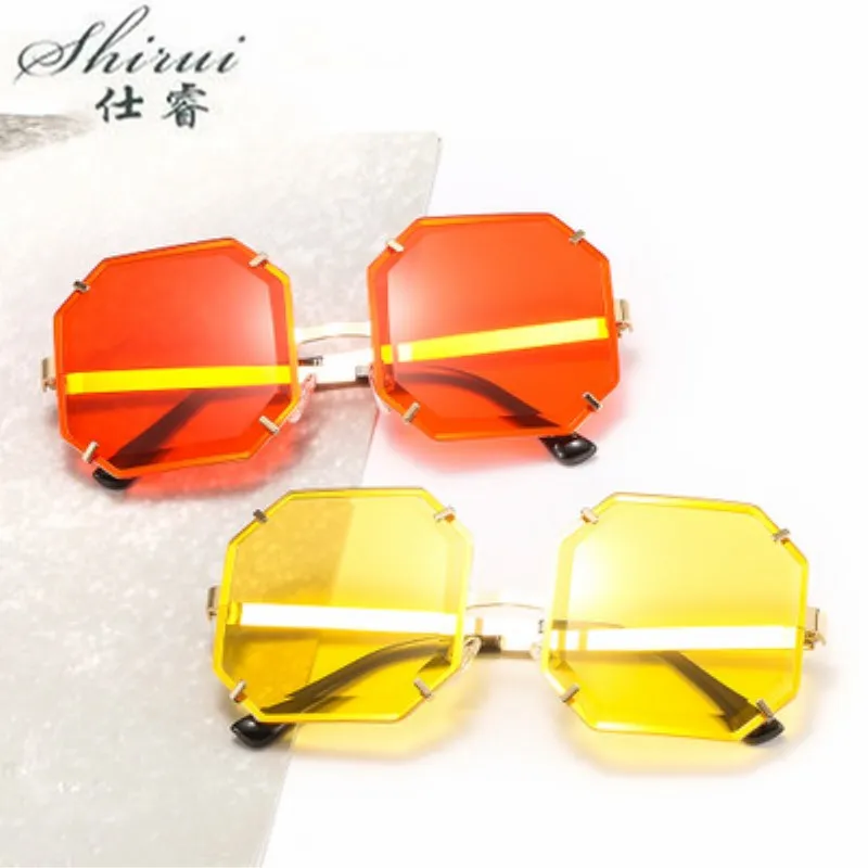 Очки солнцезащитные женские квадратные брендовые дизайнерские винтажные