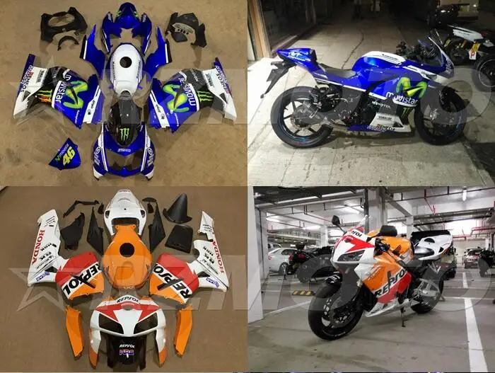 Мотоциклетный обтекатель abs, пригодный для kawasaki Ninja ZX6R 599 636 2005 2006 корпусные детали пресс-форм черный ACEKITS Магазин № 0178