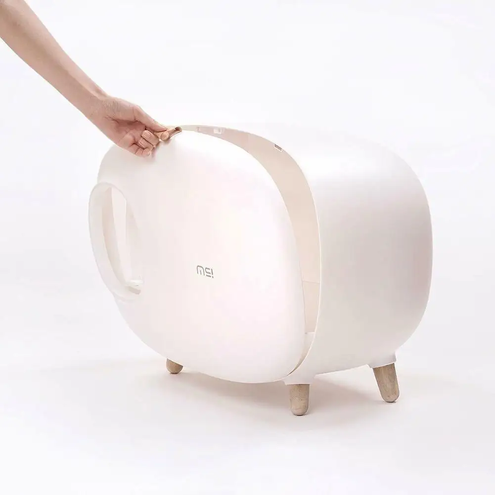 Контейнер для кошачьего туалета полузакрытый бокс с песком роскошный большой