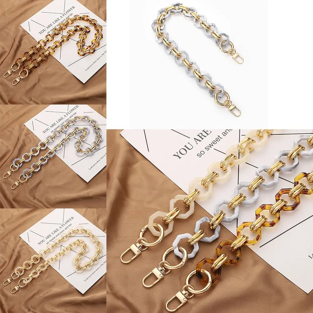 

Accessories Crossbody Bag Acrylic Resin Replaceable Purse Chain Bag Chain Shoulder Bag Accessories Handbag Bag Straps