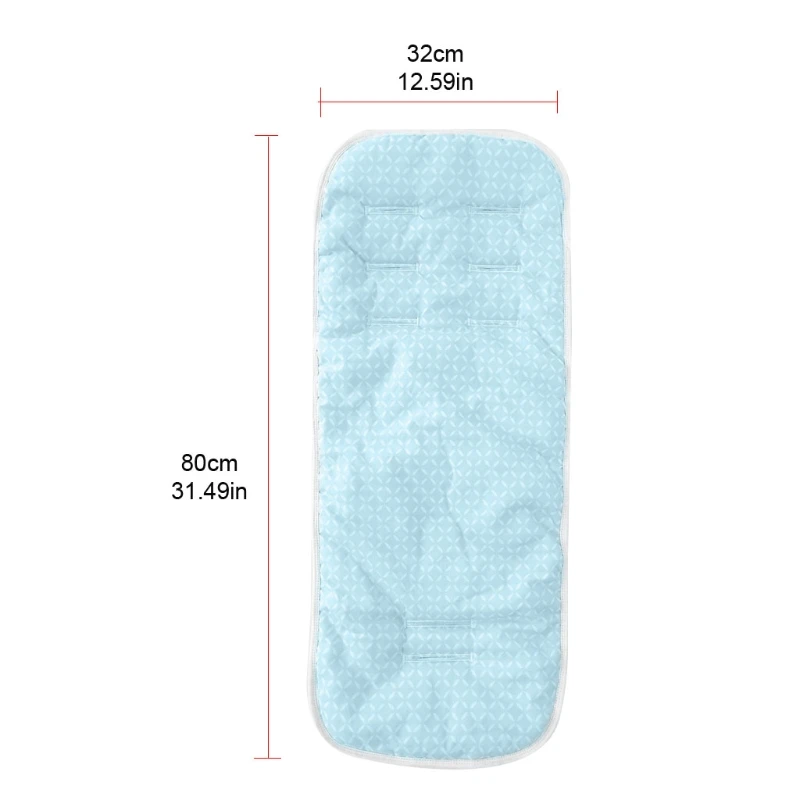 

Baby Stroller Pad Baby Stroller Seat Cushion Cotton Stroller Mattress Seat for Kid Outdoor Sports- One Sell