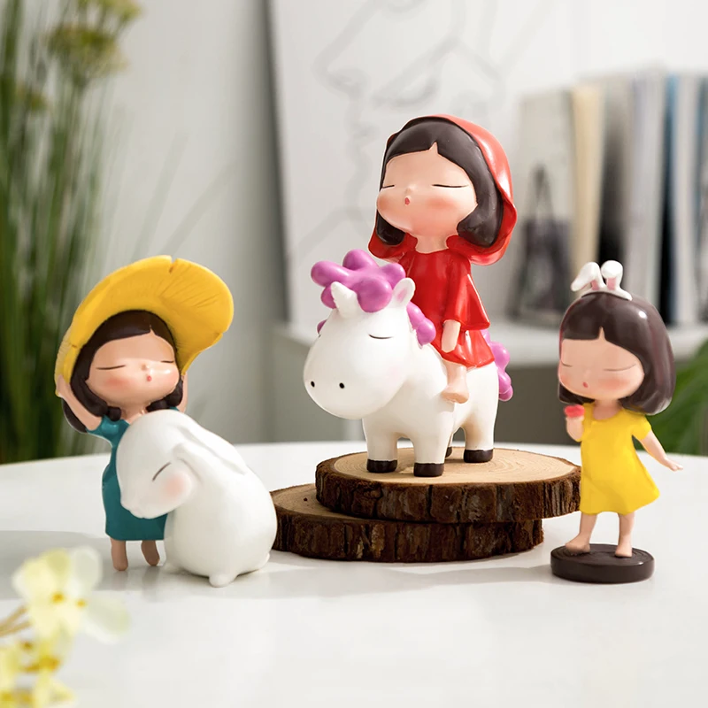 Украшения из смолы для маленьких девочек аксессуары украшения дома