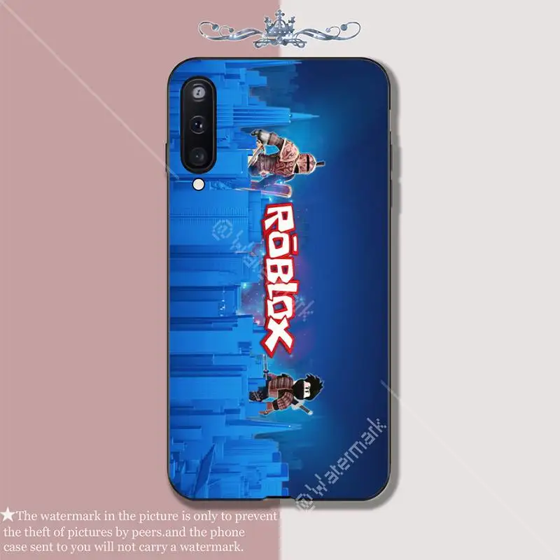 

Babaite Game Robloxes Luxury phone case cover for Samsung galaxy A10 A20 A50 A51 A70 A71 A40 A30 A30S A80 silicone cases coque