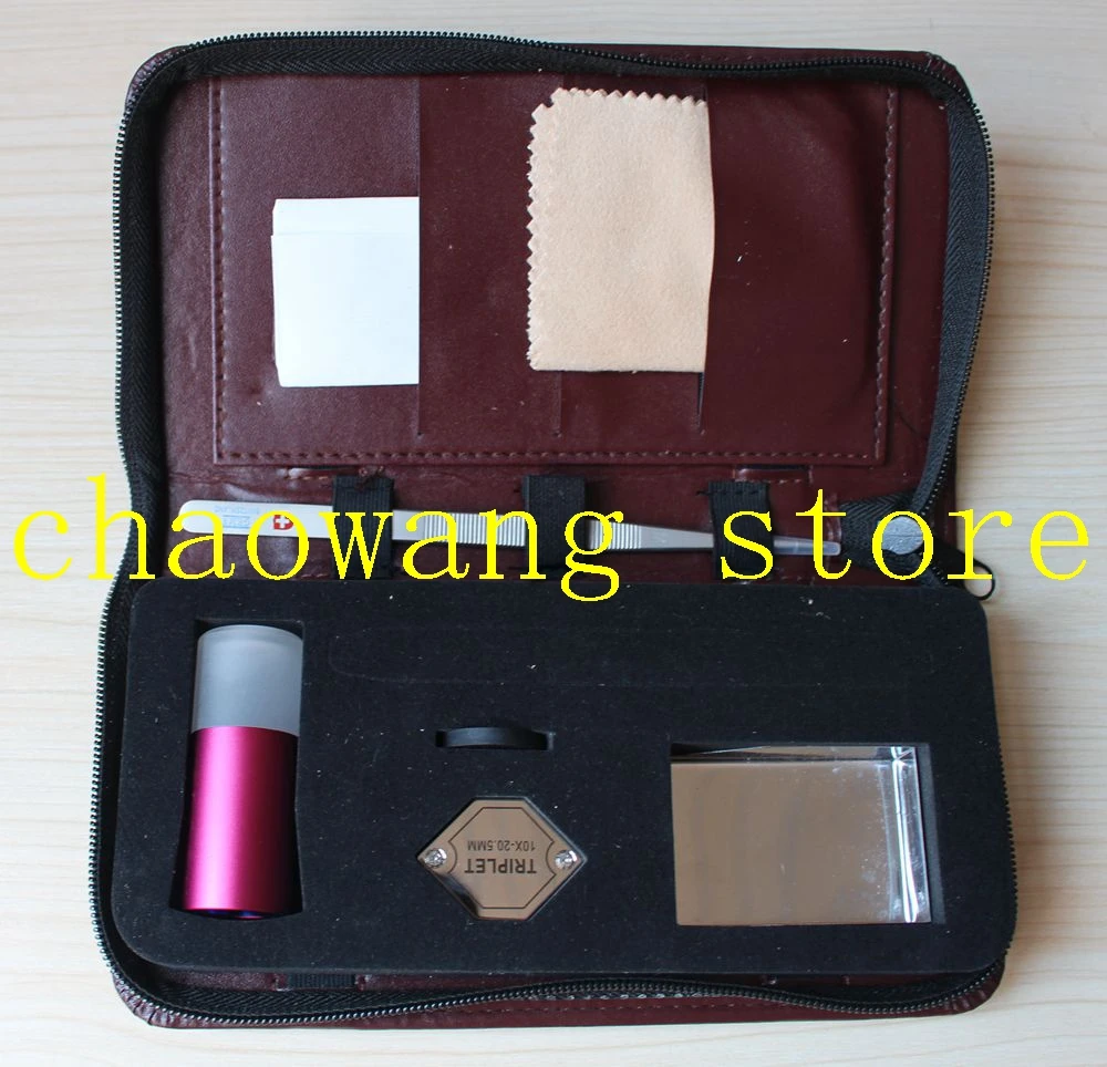 Набор инструментов для алмазной идентификации набор тестирования ювелирных