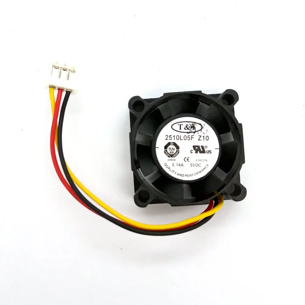 Новый оригинальный вентилятор охлаждения TT 2510L05F Z10 25*25*10 мм DC5v 0.14a 2 см 3