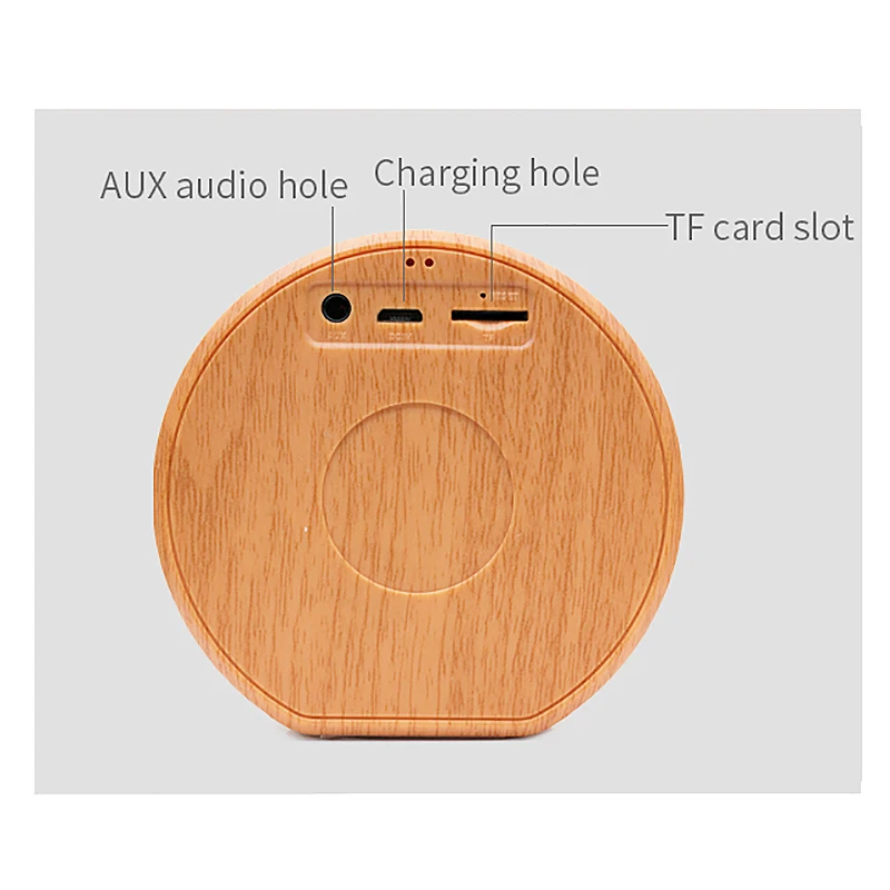 Портативный беспроводной Bluetooth динамик музыкальный плеер ПК ноутбук USB 3 5 мм