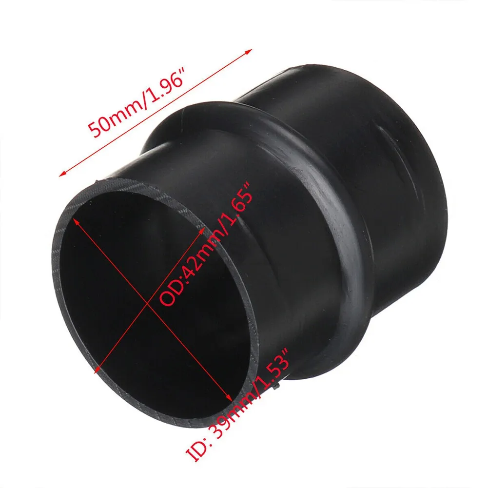 

2PCS 42mm For Eberspacher For Webasto Diesel Heater Duct Joiner Connector Pipe Black Plastic Auto Replacement Parts Length 50mm
