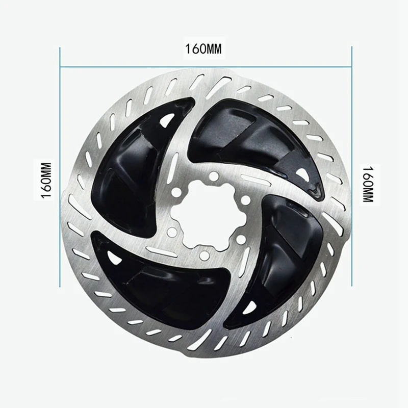 2Pcs Bike Radiator Fin Rotors Road MTB Mountain Cooling Fins Disc Brake 6 Inches 160Mm | Спорт и развлечения