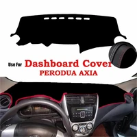 taijs factory good quality protective leather car dashboard cover for perodua axia left hand drive