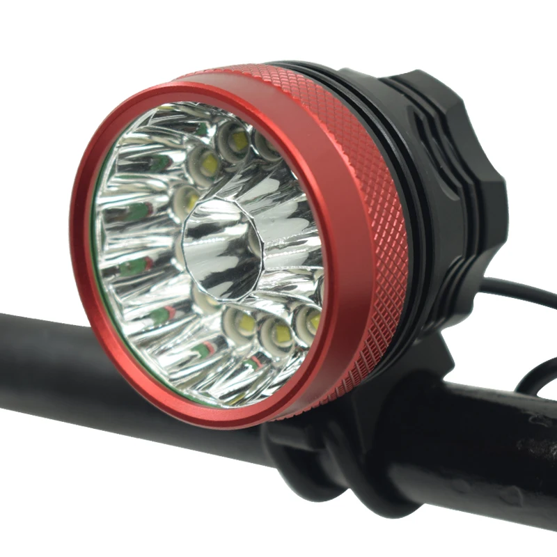 

WasaFire 25000lm 14*T6 LED Bicycle Headlight 3 Modes Bike Front Light Headlamp Waterproof Super Brightness Cycling Flashlight