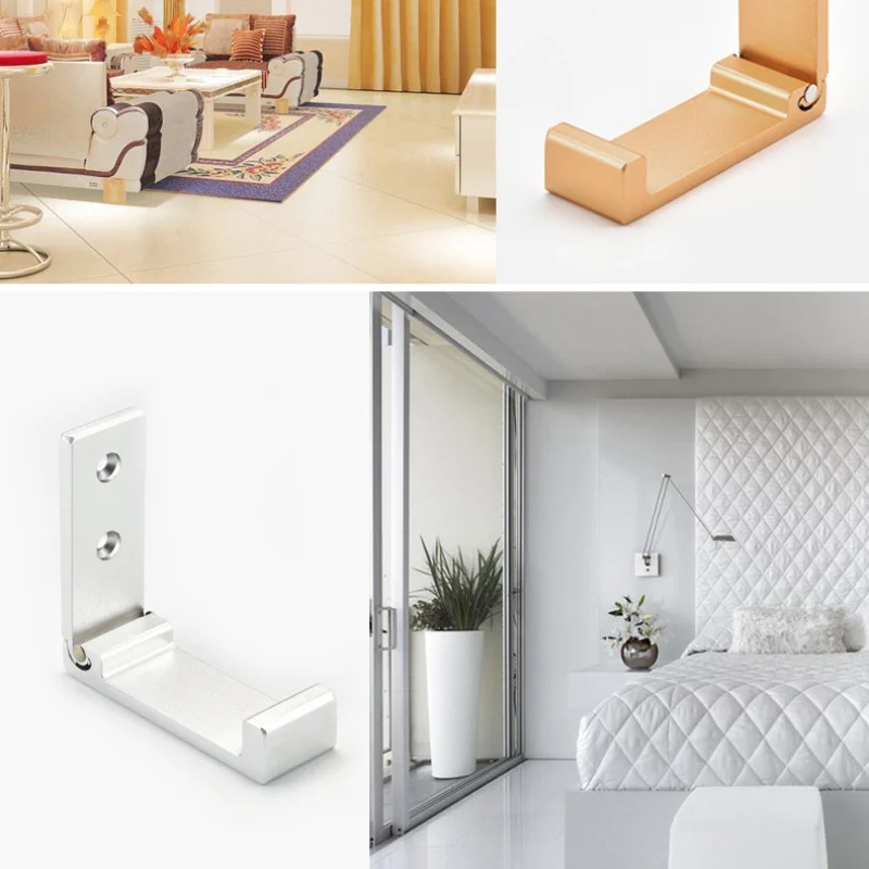 Домашний крючок для одежды из алюминиевого сплава вешалка пальто один Складной