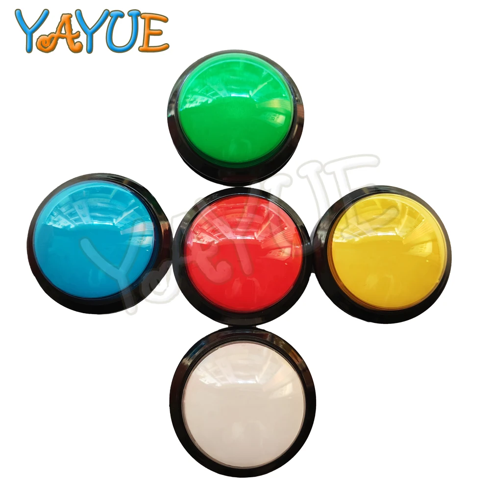 5 шт./лот 60 мм светодиодные кнопки с микропереключателем в форме купола для