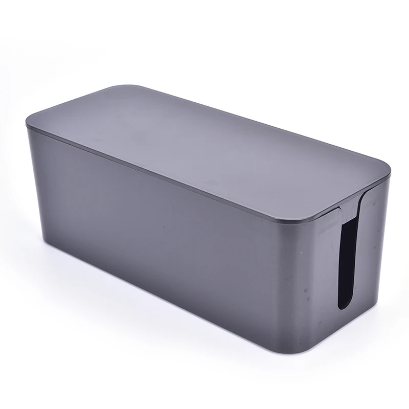 

Коробка для хранения кабеля, электрическая розетка, черный, белый ящик для хранения кабеля, блок питания с выключателем, удобен для домашней...