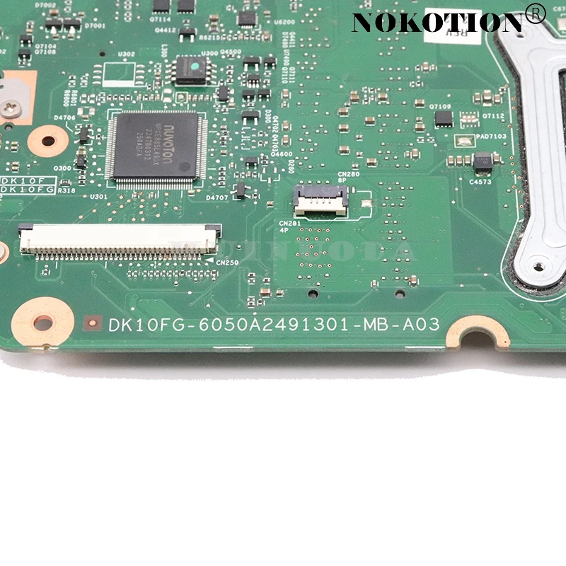 Материнская плата NOKOTION V000275060 для ноутбука TOSHIBA Satellite S855 C855 L855 HM76 DDR3 HD