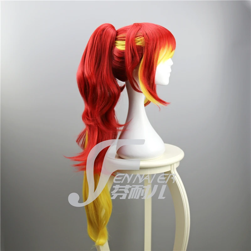 Женская парикмахерская Anime Blue Exorcist Kirigakure Shura для косплея с длинными волосами и хвостиком Ao no role play.