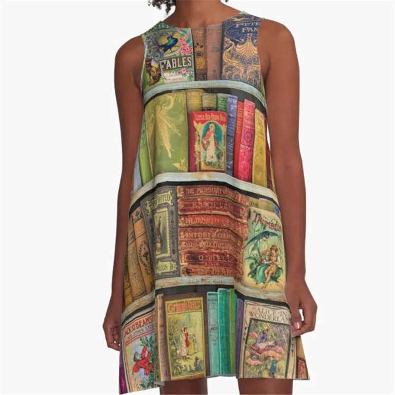 

Fashion Women summer dresses Plant Pattern Color Printed A-Line Boho Dress for women harajuku Sexy ladies mini short beach dress