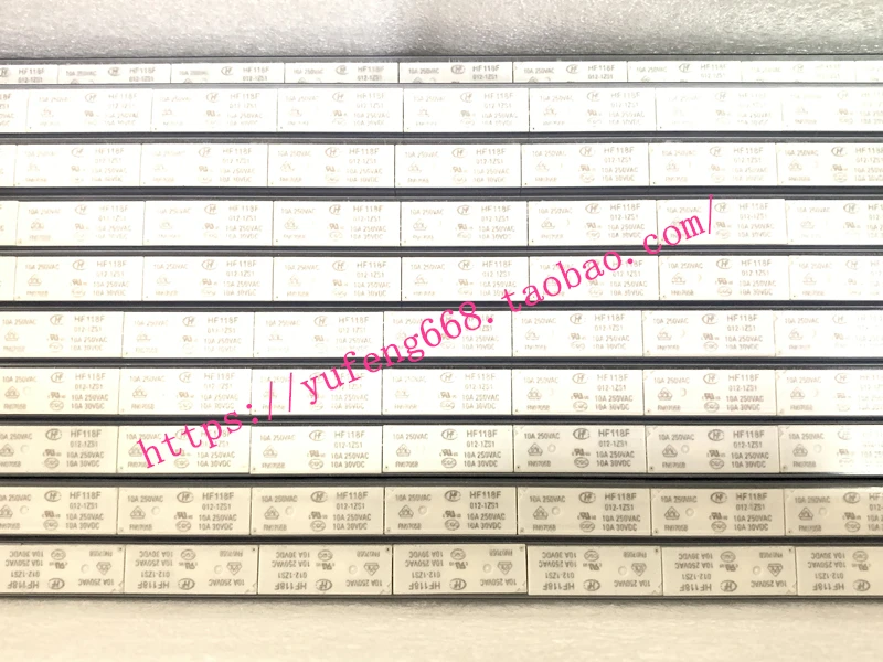 

10PCS/LOT HF118F-012-1ZS1 1ZS1T 10A 12VDC 5