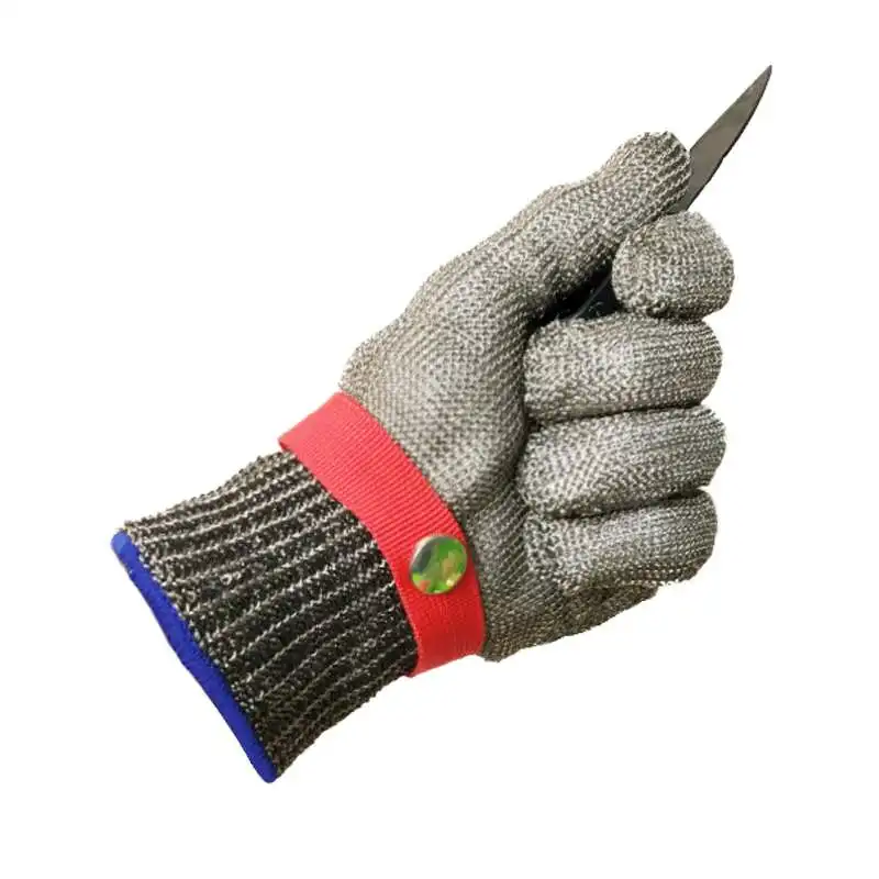 1 шт. перчатки для цепной пилы из устойчивой к порезам стальной проволоки