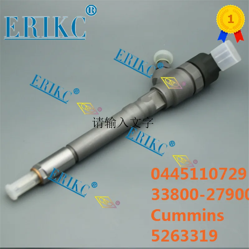

Original 0445110729 Diesel Injector Assembly 0445 110 729 Fuel Pumps Injector 0 445 110 729 33800-27900 33800-27900X 33800-27900