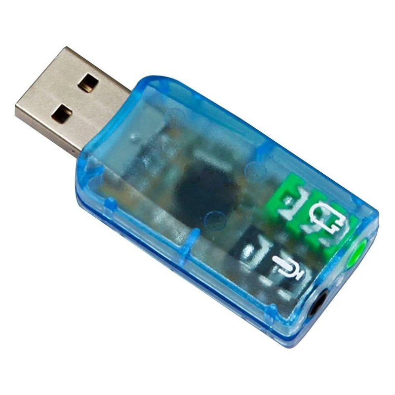 USB-аудиоадаптер разъемы для наушников и микрофона 3 5 мм внешняя стереозвуковая
