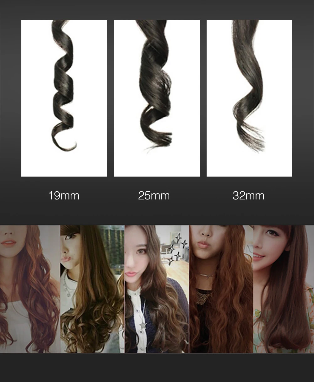 2020 новое прибытие профессиональные щипцы для завивки LCD дизайн керамические