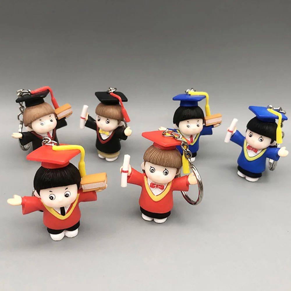 

3pcs Graduation Themed Key Chain Small Gift Bag Accessories Key Chain Pendants