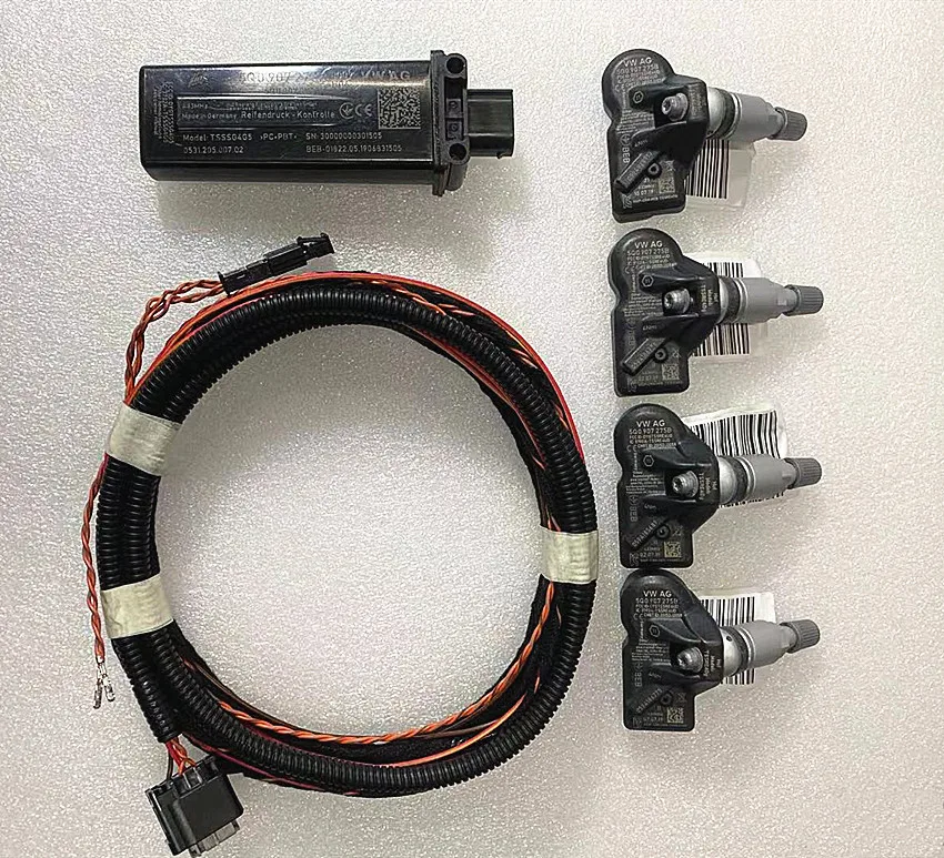 Для VW Passat B8 Arteon Golf 7 T ROC Tiguan Touran 2017 датчик давления на основе TPMS 1 комплект 5Q0 907 273