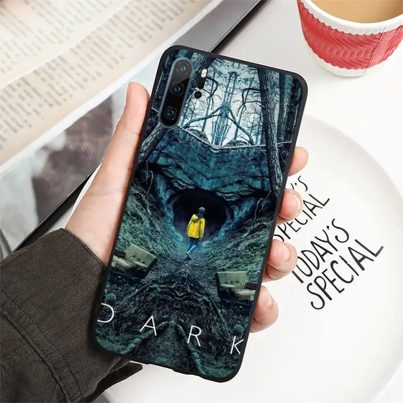 

Netflix Dark Phone Case For Huawei honor Mate P 9 10 20 30 40 Pro 10i 7 8 a x Lite nova 5t