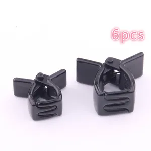 6 шт.лот, хорошее качество, модные милые мини заколки для волос с бабочками для девочек, заколки для волос с бахромой, маленькие пластиковые зажимы для волос, 2 см, 1,5 см